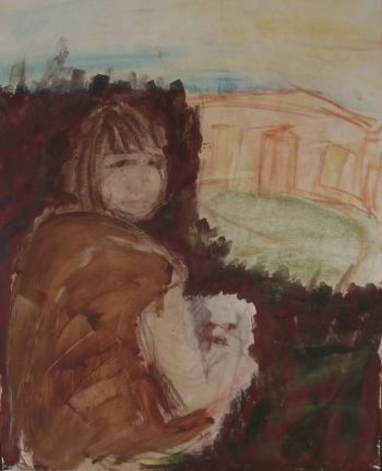 Lady with the Little Dog