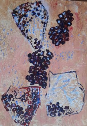 Wie kommen die Trauben in die Gefäße